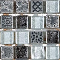 Мозаика Bars Crystal Glass Decor Iceland (1,5x1,5) 30x30