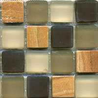 Мозаика Bars Crystal Смеси с натуральными камнями SHT 08 (1,5x1,5) 30x30