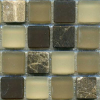 Мозаика Bars Crystal Смеси с натуральными камнями SHT 09 (1,5x1,5) 30x30