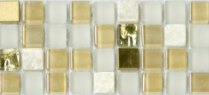 Мозаика Bars Crystal Миксы с металлом HSO 189 (15x15) 30x30