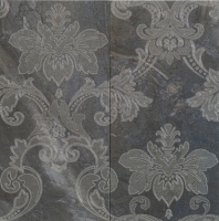 Декор Ricchetti Digi Marble Panello Damasco Black 60*60