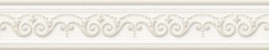 Бордюр керамический Abita Versailles FASCIA BLANC VEF81LR 8.5x44.6