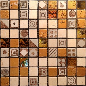 Мозаика Natural Mosaic CPR-1501 (CPR-1; PHARAOH-CHALK) (15х15 )