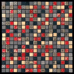 Мозаика Natural Mosaic CPR-1506 (CPR-6; PHARAOH-FIRE) (15х15 )