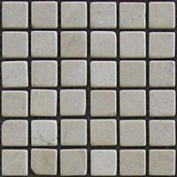 Мозаика Premium Marble CREMA MARFIL 15x15x8 tumbled