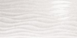 Плитка Love Ceramic Tiles Marble Curl Light Grey Shine 35x70 