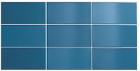 Керамическая плитка Equipe Crackle Ocean Blue 7,5x15