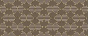 Декор Articer Gold  Gold Flow Taupe 25x60