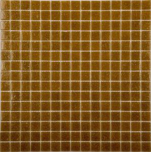Мозаика NS Mosaic ECONOM series AE02 стекло т.коричневый (бумага)(20*20*4) 327*327