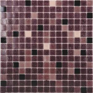 Мозаика NS Mosaic ECONOM series COV05-1 стекло (сетка) (20*20*4) 327*327, сиреневый пол