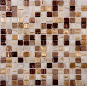 Мозаика NS Mosaic GOLDEN series MIX6 стекло (сетка)(20*20*4)327*327