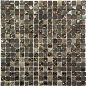 Мозаика NS Mosaic EXCLUSIVE series S-834 стекло (15х15х8) 305*305
