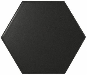 Напольный керамогранит Equipe Scale Black Matt 11,6x10,1