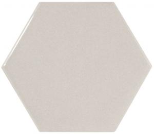 Плитка Equipe Scale Hexagon Light Grey 10.7x12.4