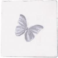 Butterfly Gris Prov.Blanco 10х10