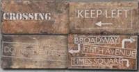 ROAD SIGNS MIX CHELSEA 10X20