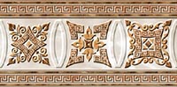 Бордюр керамический Absolut Keramika CENEFA LEGEND TABACO 22*45
