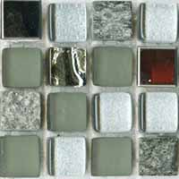 Мозаика Bars Crystal Миксы с металлом GHT 48 (15x15) 30x30