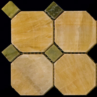Каменная мозаика Natural Octagon M073+M068-BP