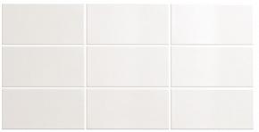 Керамическая плитка Equipe Crackle White 7,5x15