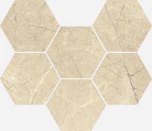 Декор керамогранит Italon Charme Extra Arcadia Mosaico Hexagon 25x29