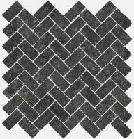 Мозаика Italon Room Mosaico Cross Black Stone 31,5x29,5