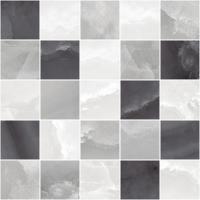 Декор Laparet Prime мозаичный серый микс 25x25