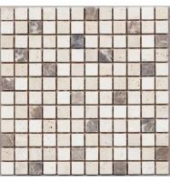 Каменная мозаика DAO-03 из травертина 30x30