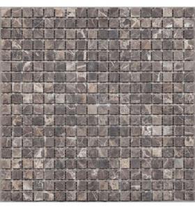 Каменная мозаика DAO-502-15-4 Dark Emperador 30x30