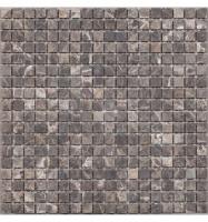 Каменная мозаика DAO-502-15-4 Dark Emperador 30x30