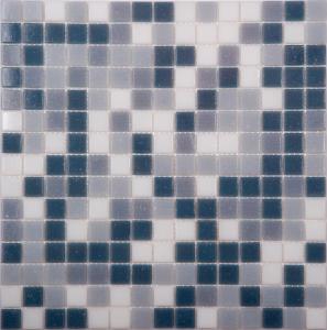 Мозаика NS Mosaic ECONOM series MIX12 стекло серый (бумага)(20*20*4) 327*327