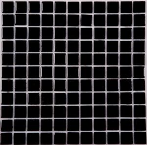 Мозаика NS Mosaic CRYSTAL series JH-401(М) стекло (15*15*4) 305*305 (мелкая черная)