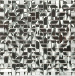 Мозаика NS Mosaic METAL series M-603 метал (15*48*15*6) 305*300