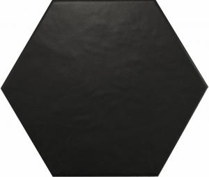 Плитка Equipe Hexatile Negro Mate 17.5x20
