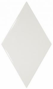 Плитка Equipe Rhombus White Smooth 14x24