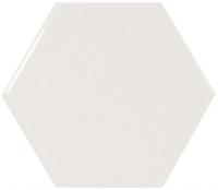 Hexagon White 10.7x12.4