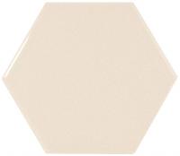 Hexagon Ivory 10.7x12.4