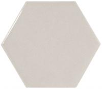 Hexagon Light Grey 10.7x12.4