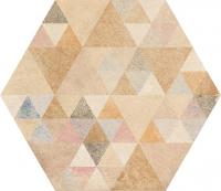 Hexagono Benenden Multicolor 23x26,6