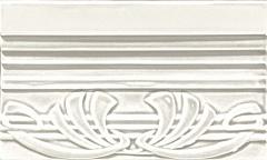 Бордюр Ceramiche Grazia Epoque Terminale Deco Bianco Mat 12x20 