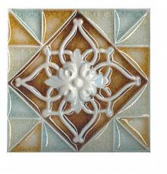 Плитка Ceramiche Grazia Complementi Damasco Multi Inserto  13x13 